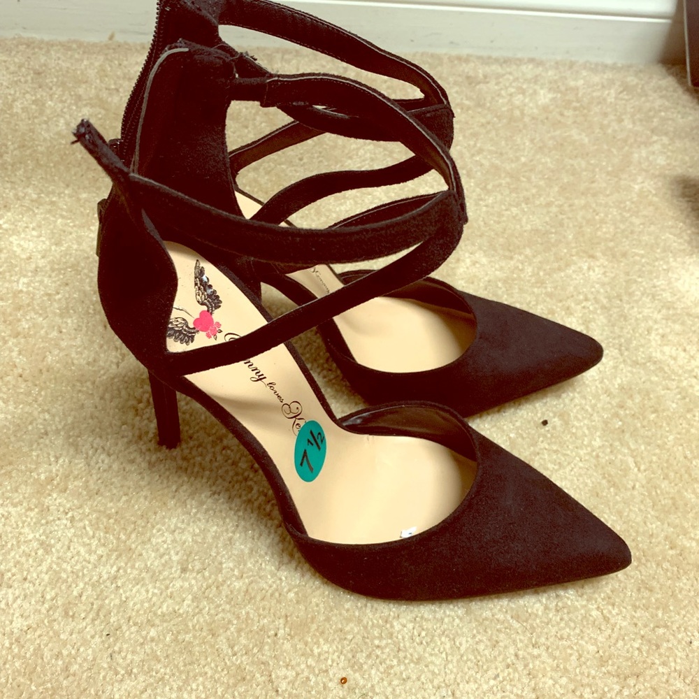 Black high heels